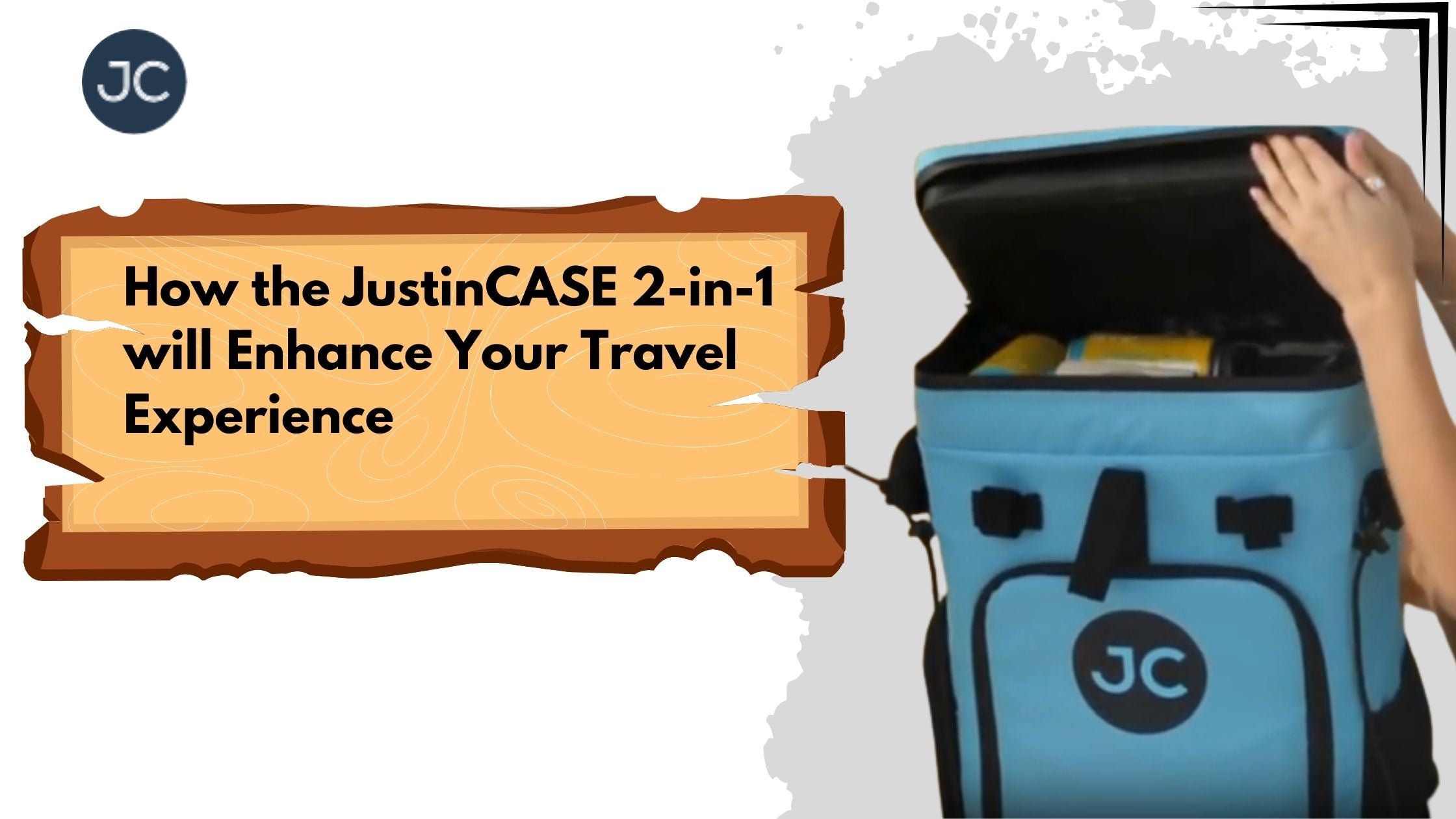 How the JustinCASE 2-in-1 will Enhance Your Travel Experience