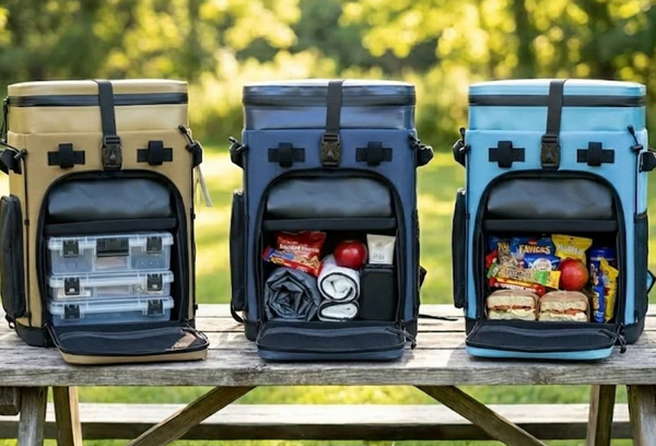 JustinCASE: The Only Convertible Backpack Dark Blue - Founders Vault